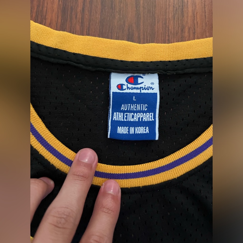 Men’s Vintage Champion Kobe Bryant Jersey Size M - Picture 3 of 11